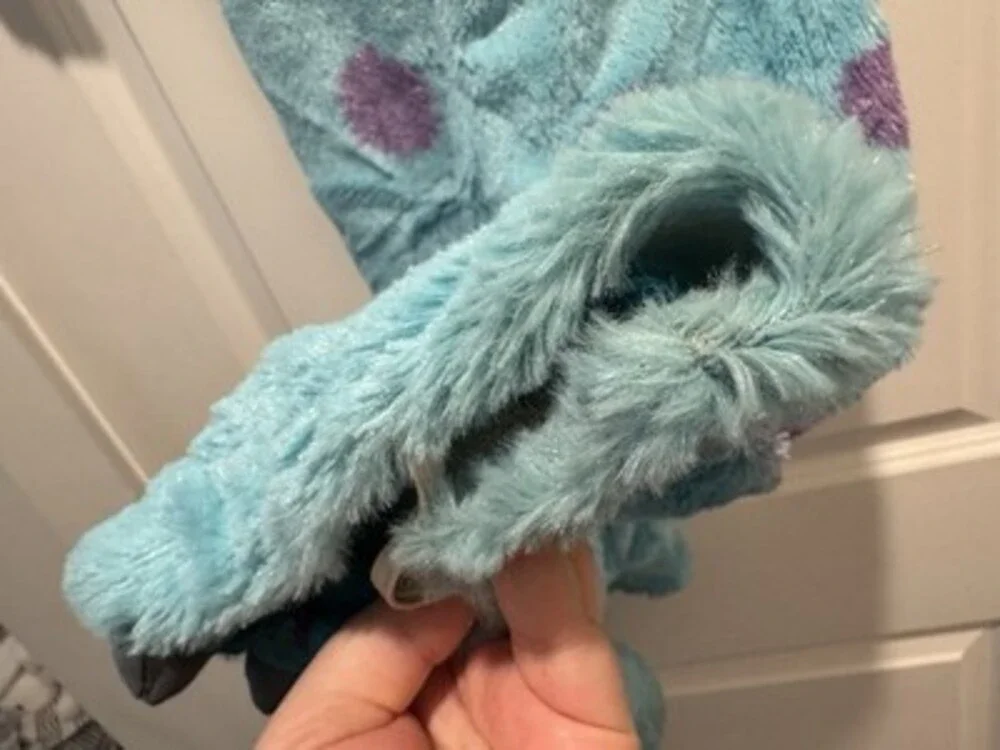 Spirit Disney Pixar Monsters Inc Sulley Toddler Hooded Costume 3T-4T
